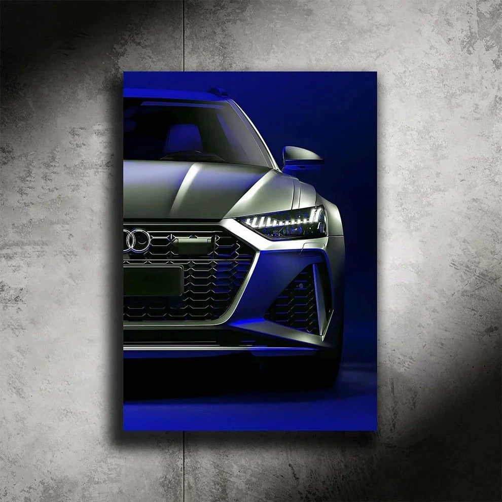 Audi RS6 NEON Poster
