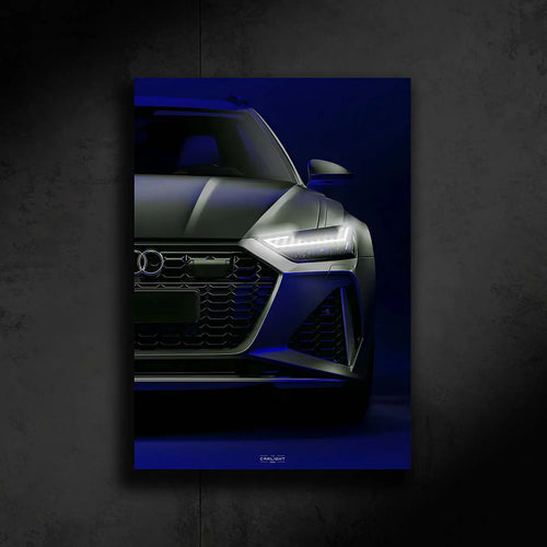 Audi RS6 NEON Poster